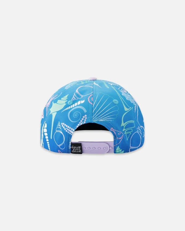 Cap Blue Shell Print