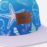 Cap Blue Shell Print