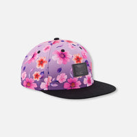 Cap Mauve Floral Gradient