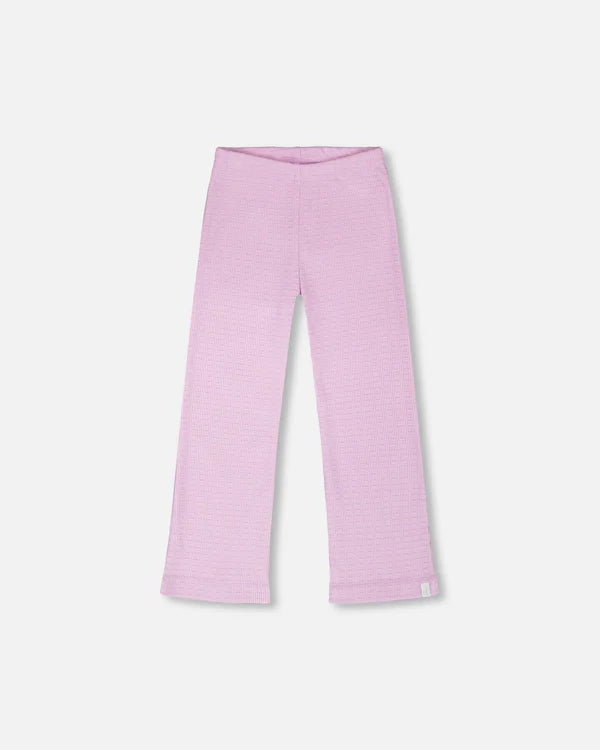 Crinkle Jersey Leggings Lilac