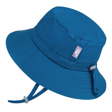 Kids Cotton Bucket Hats | Atlantic Blue