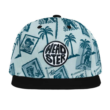 Ahoy, Matey! Snapback - Dusty Aqua