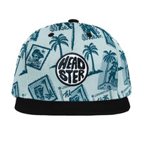 Ahoy, Matey! Snapback - Dusty Aqua