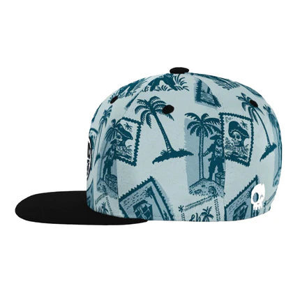 Ahoy, Matey! Snapback - Dusty Aqua