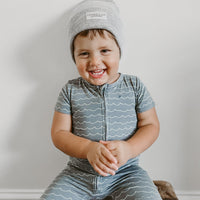 Heathered Grey Beanie (6M-8Y)
