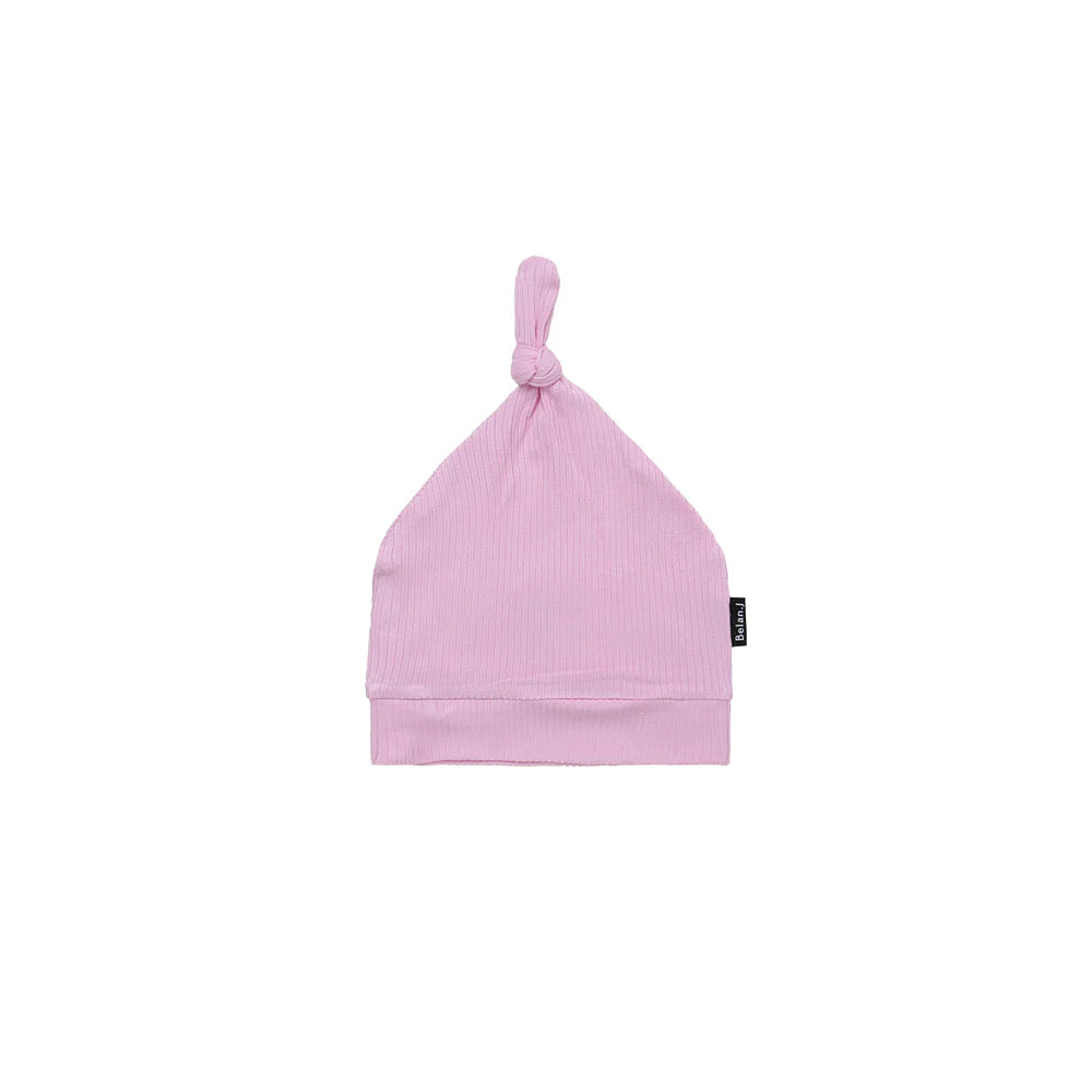 Knotted Hat - Pastel Orchid