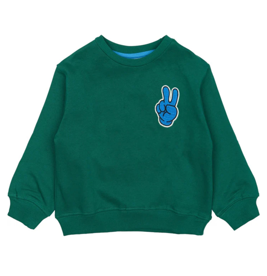 TNSTPhineas Oversized Sweatshirt - Alpine Green