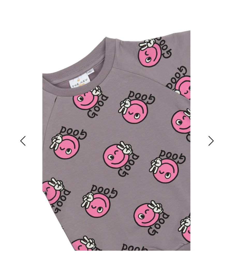 TNSTPhoebe Sweatshirt - Gray Ridge AOP