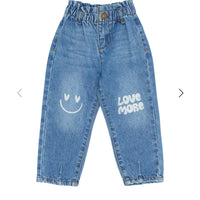 TNSTPida Carrot Jeans - Medium Blue Denim