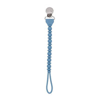 Sweetie Strap Beaded Pacifier Clip - Blue