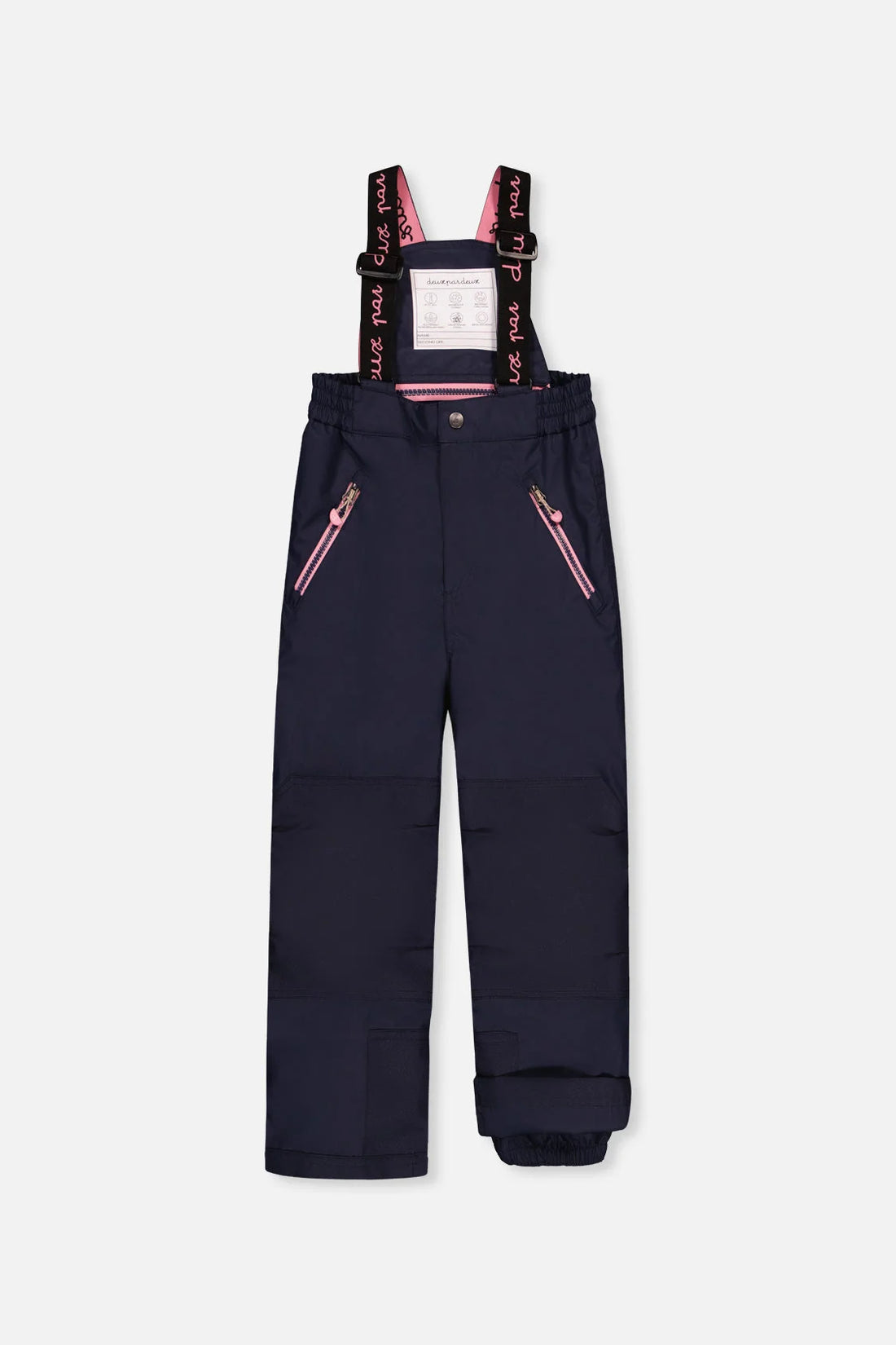 Two Piece Play Snowsuit Blue Floral Print