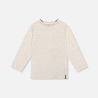 Organic Cotton Long Sleeve T-Shirt Heather Grey