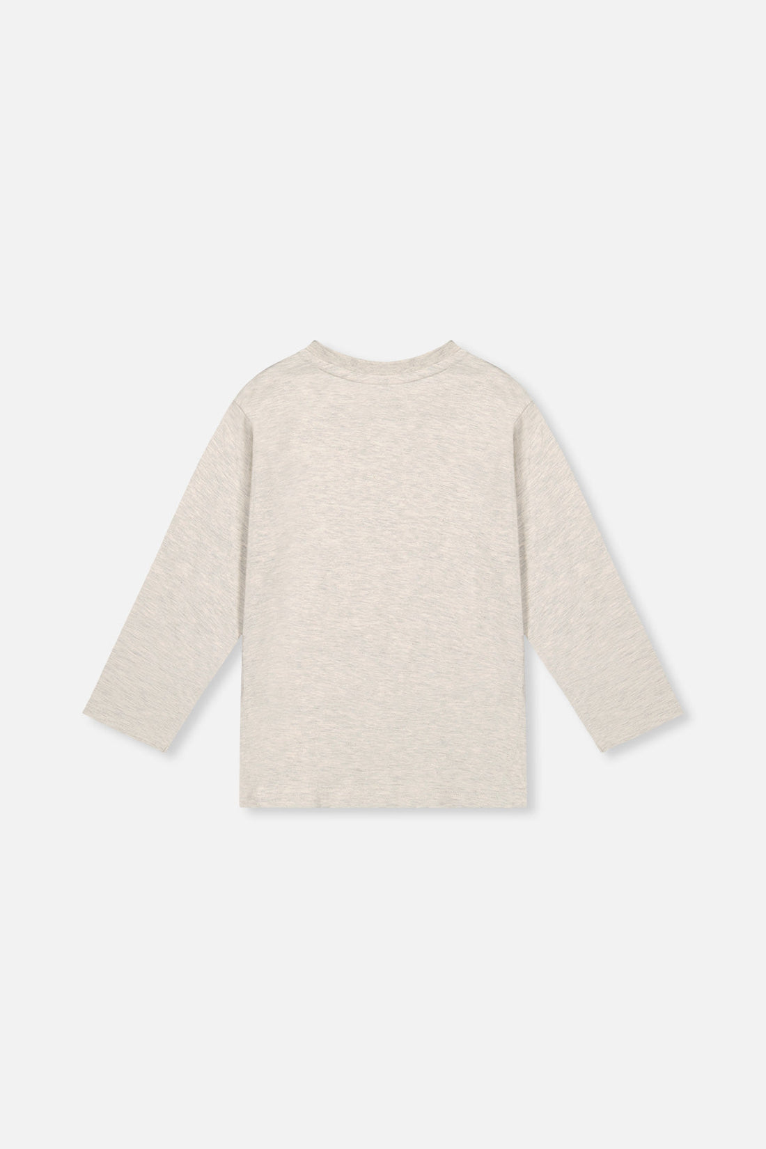 Organic Cotton Long Sleeve T-Shirt Heather Grey