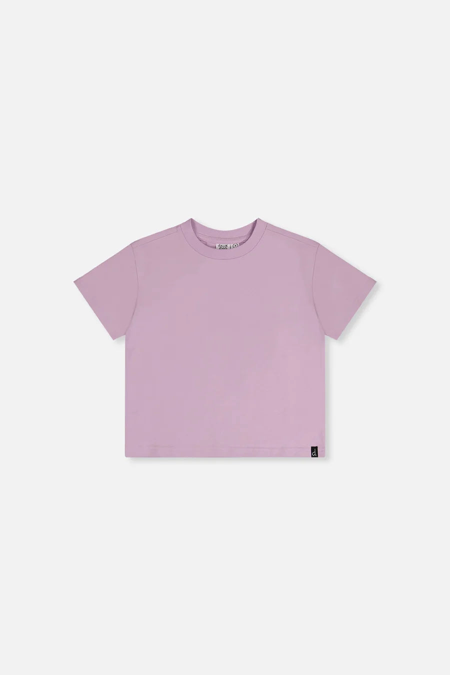 Heavy Jersey Wide Short Sleeve T-Shirt Mauve