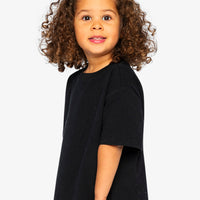 Heavy Jersey Wide Short Sleeve T-Shirt Black