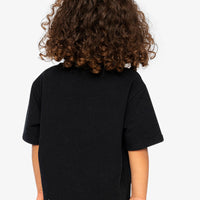 Heavy Jersey Wide Short Sleeve T-Shirt Black
