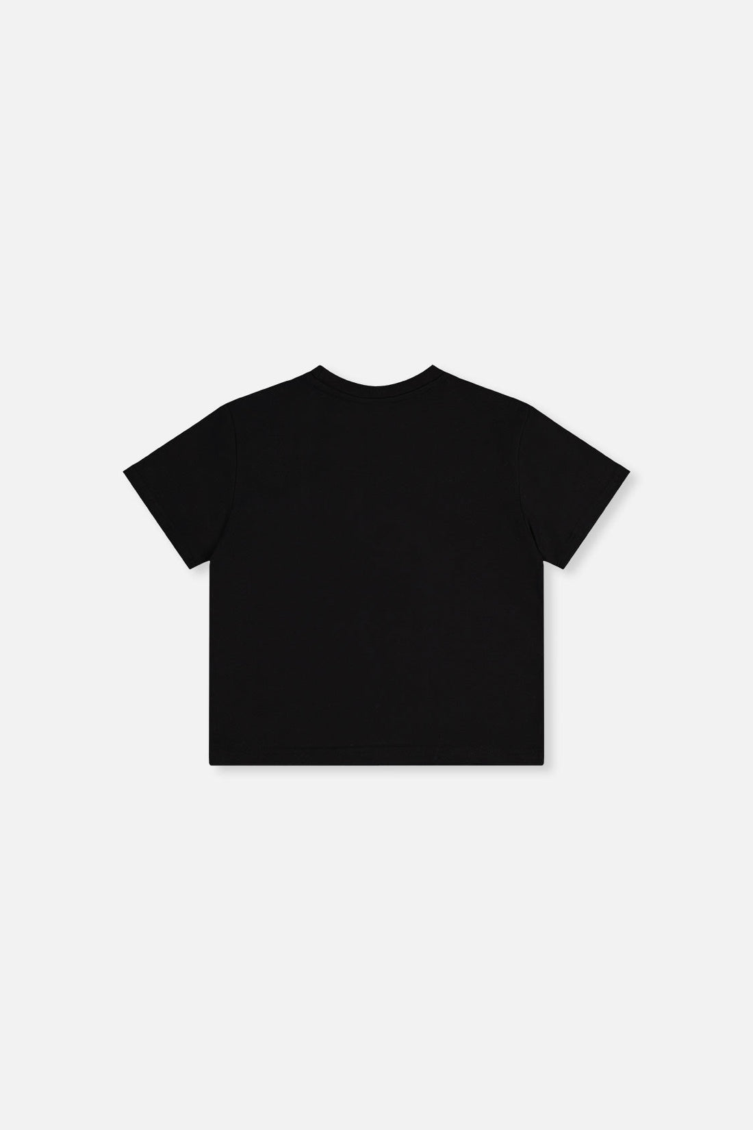Heavy Jersey Wide Short Sleeve T-Shirt Black