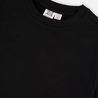 Heavy Jersey Wide Short Sleeve T-Shirt Black