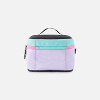 Lunch Box Turquoise Blue, Pink And Mauve