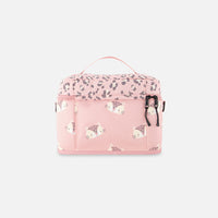 Lunch Box Pink Leopard Print