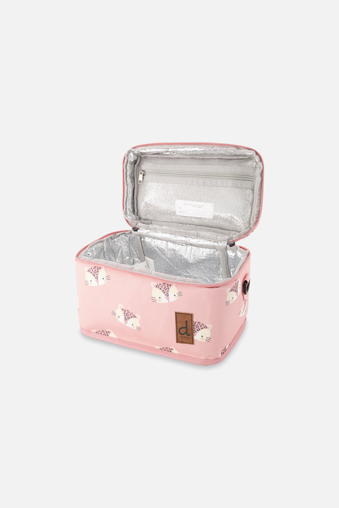 Lunch Box Pink Leopard Print