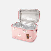Lunch Box Pink Leopard Print