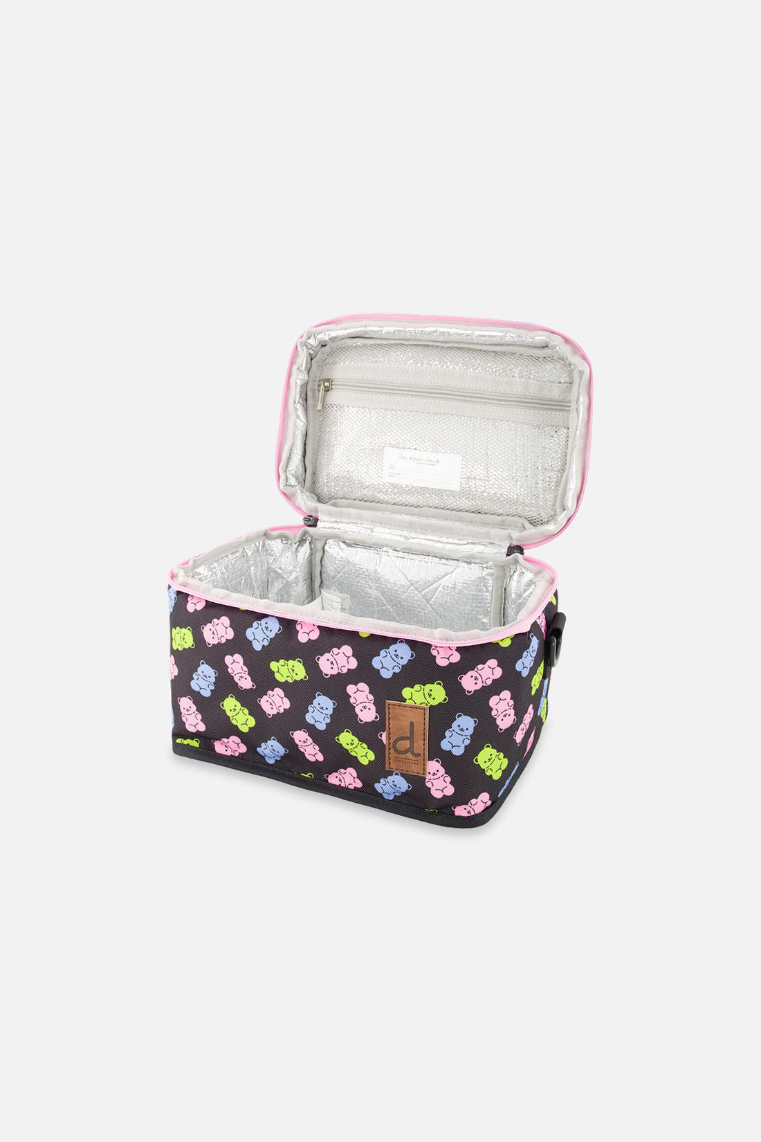 Lunch Box Black Printed Gummy Bears