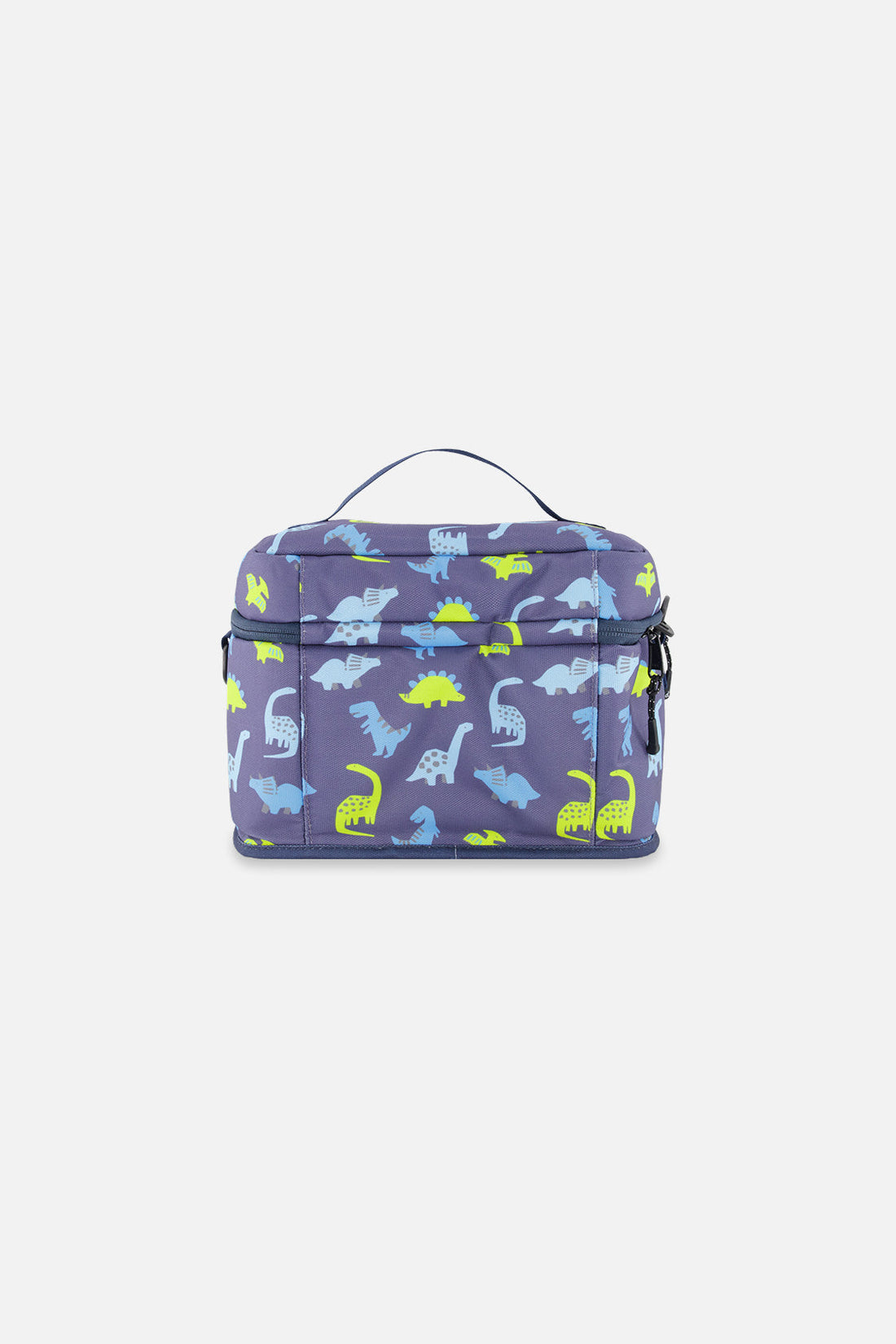 Lunch Box Blue Printed Dinos
