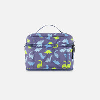 Lunch Box Blue Printed Dinos