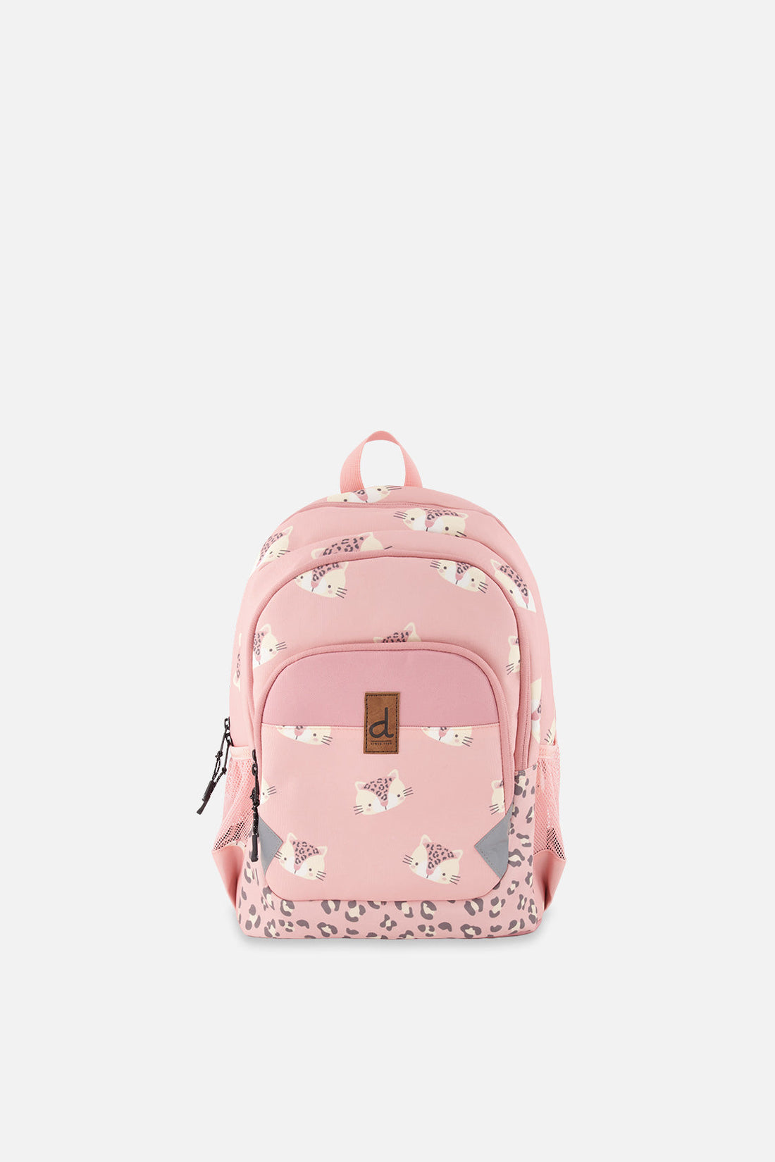 Little Kids Backpack Pink Leopard Print