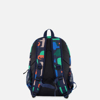 Little Kids Backpack Navy Dinosaur Print