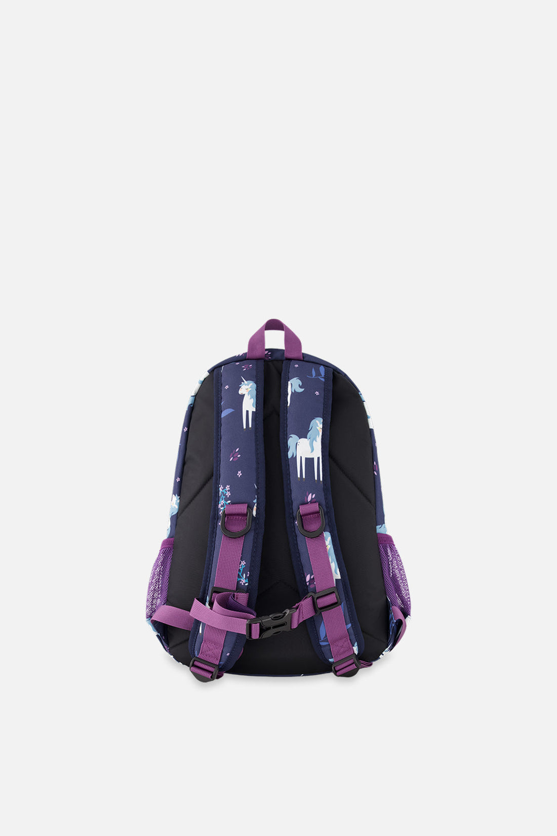 Little Kids Backpack Blue Unicorn Print