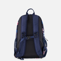 Kids Backpack Blue Floral Print