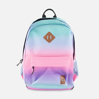 Kids Backpack Blue And Mauve Gradient