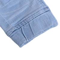 Rugged Cotton Jogger Pants [Kids] (Light Blue)