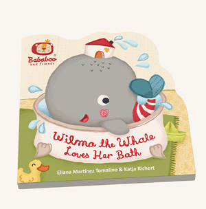 "Wilma the Whale Loves Her Bath" Board Book