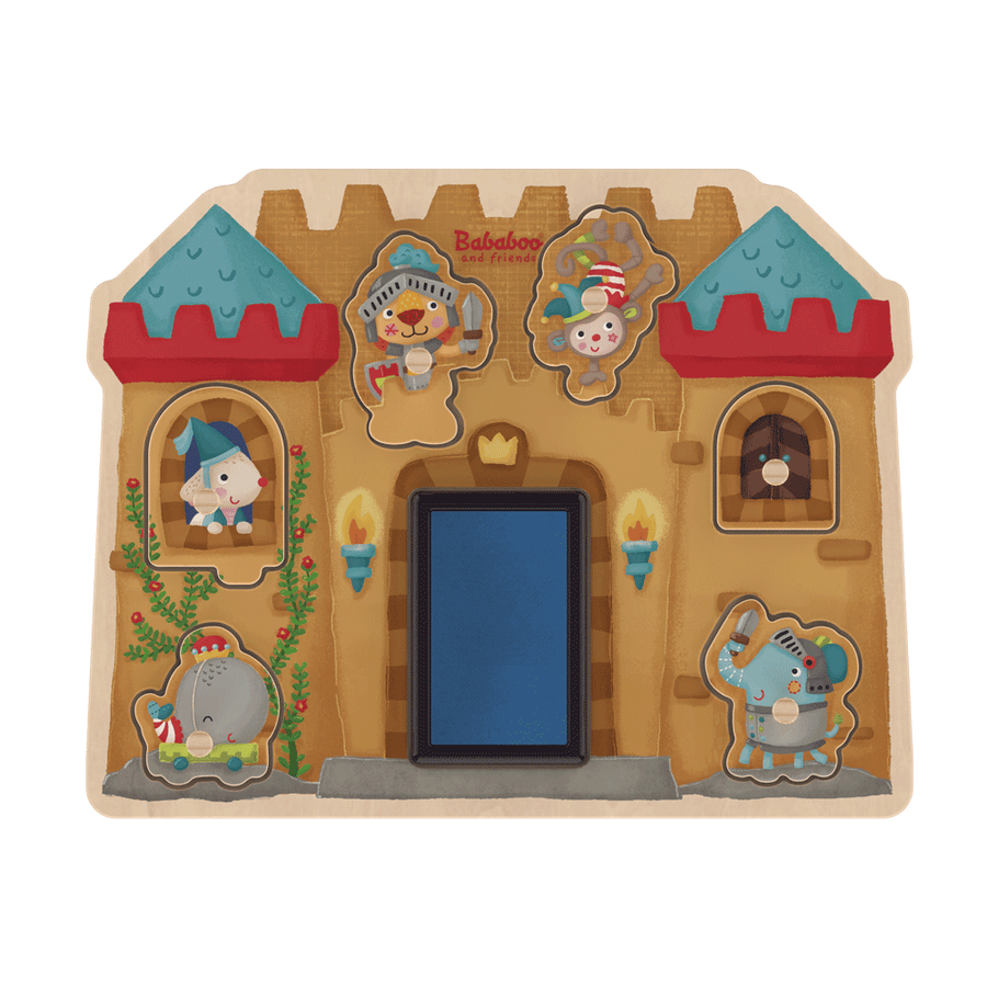 Bababoo's Castle Stamp Game Puzzle