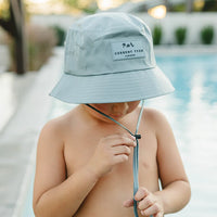 Waterproof Bucket Hat- Stone Blue
