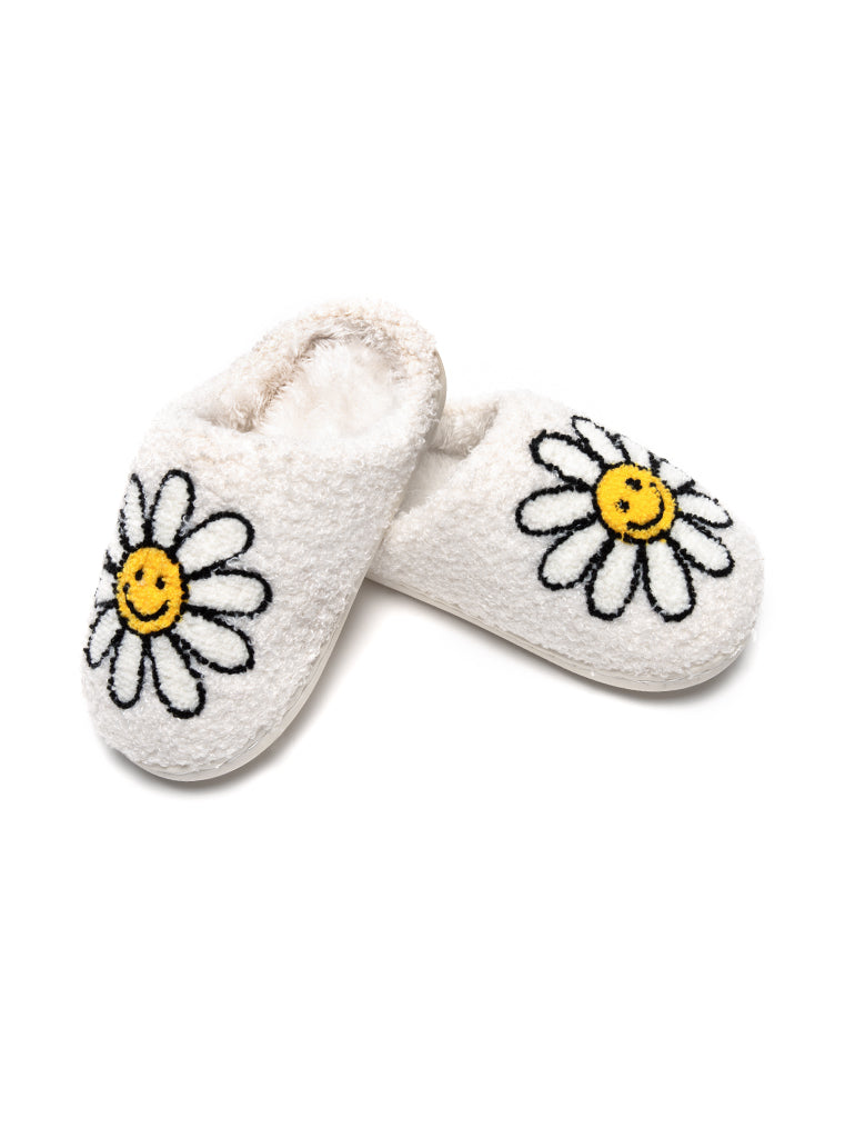 KIDS DAISY SLIPPERS