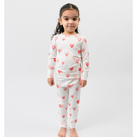 L/S PJ Set - Heart Balloons