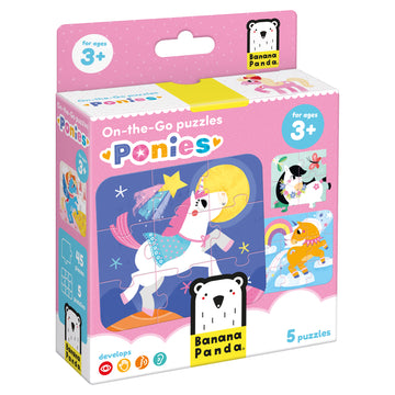 On-the-Go Puzzles Ponies