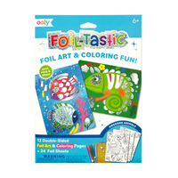 Foil-tastic Foil Art & Coloring Set - Awesome Animals
