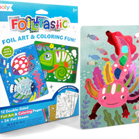 Foil-tastic Foil Art & Coloring Set - Awesome Animals