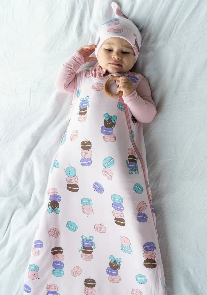 Bamboo Sleeping Sack 1.0 TOG (Macaron Party Print)
