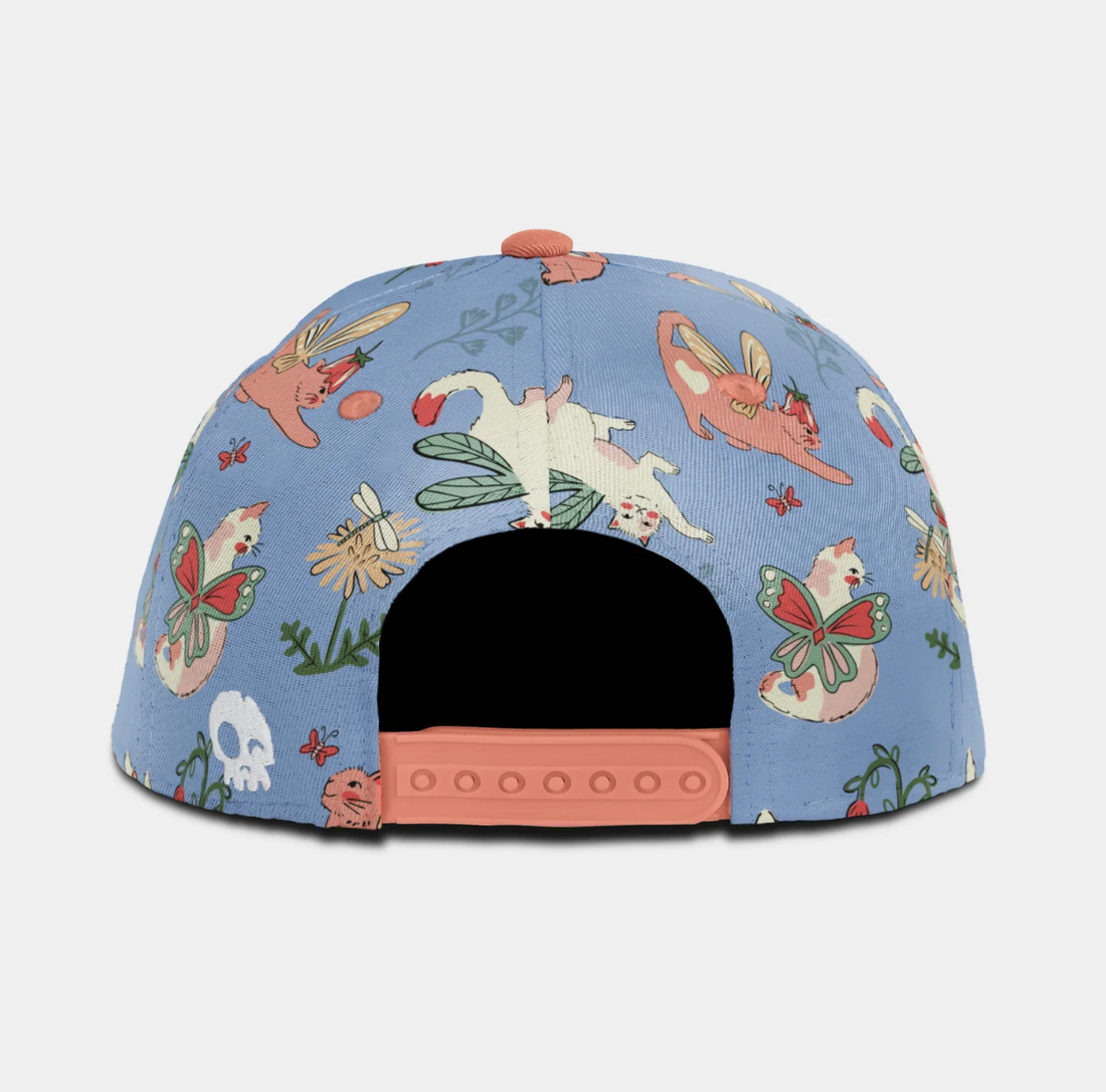 Purrfectly Magical Snapback - Periwinkle