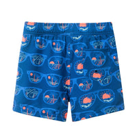 Kids (4-7 Years) Comfort-Stretch Lined Boardshort| Sunglasses Shark