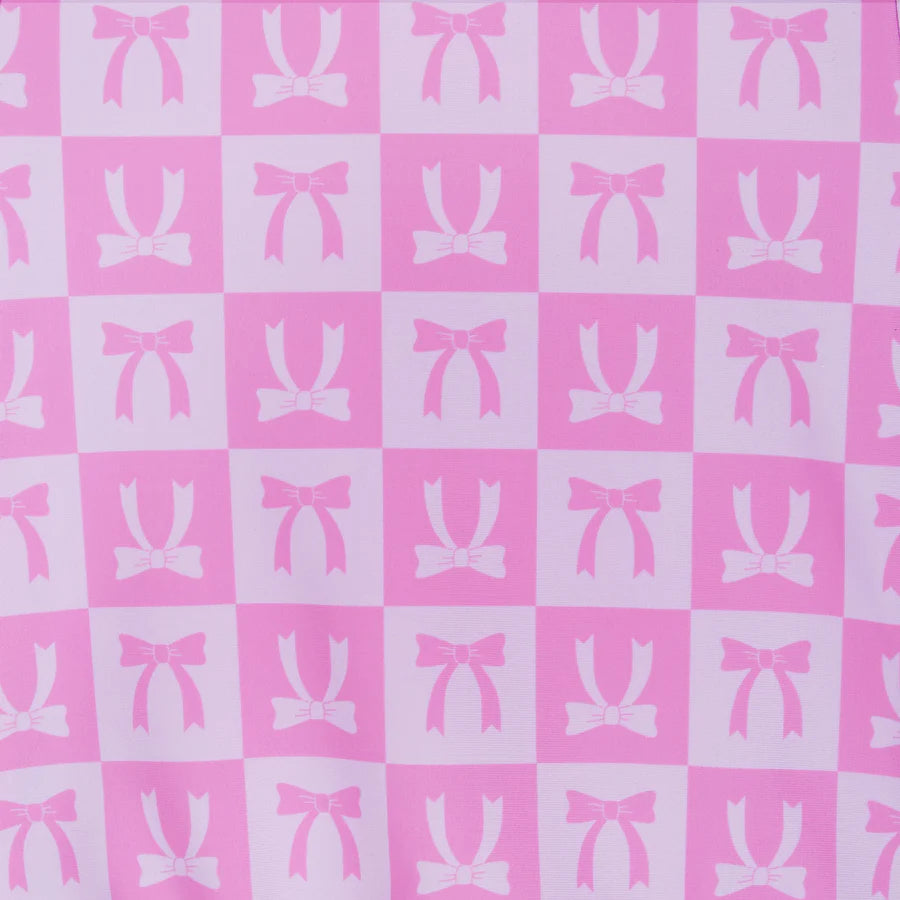 Infant Girls Rashguard Set | Pink Bow