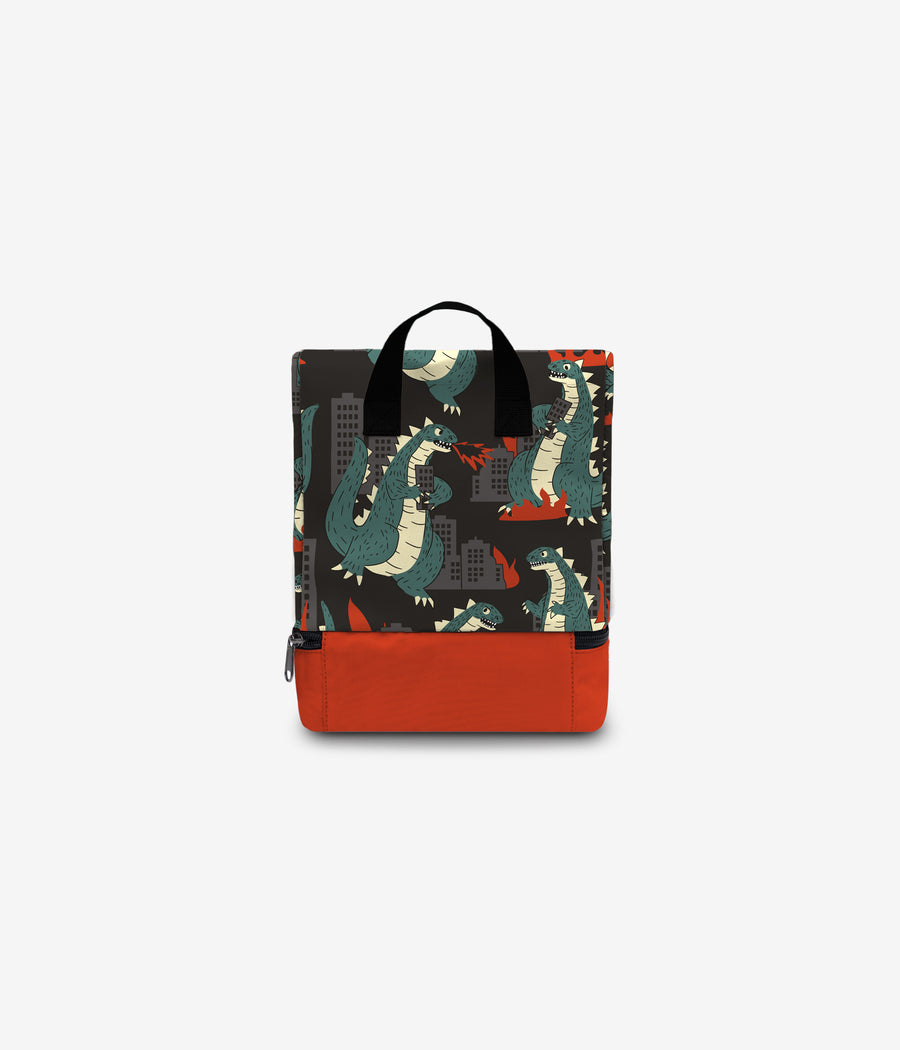 Reptile Rampage Lunch Box - Tokyo Red