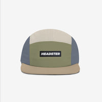 Runner Nylon Five Panel - Hedge Green