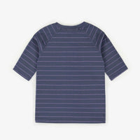 BLUE BATHING T-SHIRT WITH ELBOW SLEEVES, CHILD